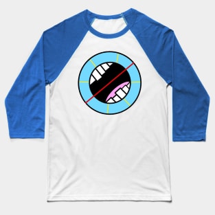 Meaningless Screaming Picture Logo Baseball T-Shirt